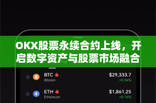 OKX股票永续合约上线，开启数字资产与股票市场融合新纪元