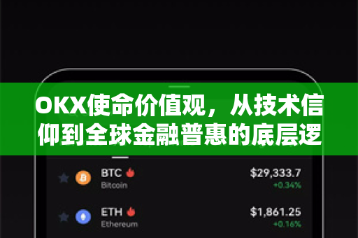 OKX使命价值观,从技术信仰到全球金融普惠的底层逻辑 OKX使命价值观,从技术信仰到全球金融普惠的底层逻辑